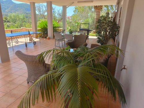 balkon/terras, Villa Capllonch in Banyalbufar
