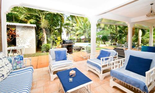 발코니/테라스, L'Oase de Riambel in 벨 옴브레