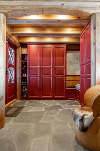 Cozy family cabin with stunning location on Golsfjellet in 汉斯道尔