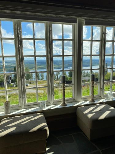 Cozy family cabin with stunning location on Golsfjellet in 汉斯道尔