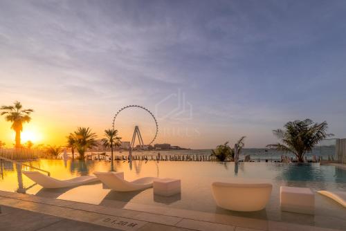 Stylish sea view from new 2BD La Vie, Dubaj (zdjęcie 5)