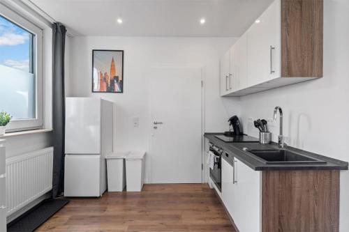 Kitchen, RO01 Schickes 1-Zimmer Apartment in Arheilgen