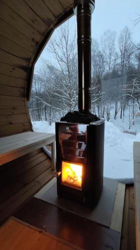 Sauna, Pietrusze Wzgórze (Pietrusze Wzgorze) in Moderowka
