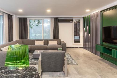 Denize 200m şehir merkezi bahçe dubleks, Antalya (fotografie 9)