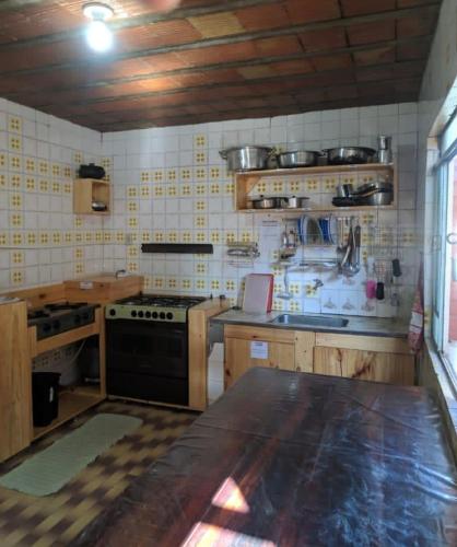 ห้องครัว, Casa da Meire - Nautico in เตรส มาริอัส