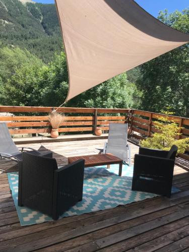 Балкон/тераса, Hotel du Verdon in Beauvezer