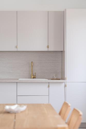 ห้องครัว, Palais Notre Dame des Pins - Beach and Croisette in ปวงต์ ครัวเซต