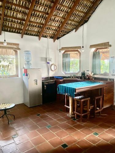 Cuina, Lakefront bungalow - Relaxation Plus in Santa Cruz la Laguna