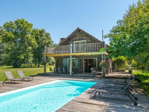 Peldbaseins, Holiday Home La Grange du Belon by Interhome in St Julien En Born