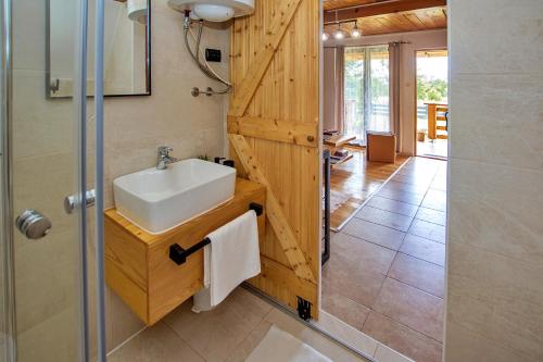 浴室, Chalet Velebitska Kuca in 維利卡柏