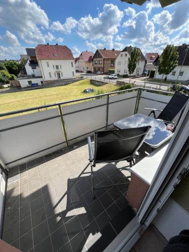 Erkély/terasz, Ferienwohnung - Monteurwohnung Büren (Ferienwohnung - Monteurwohnung Buren) in Buren