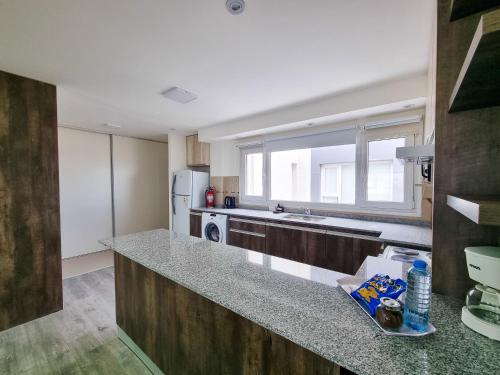 주방, Edificio Brown in 칼레타 올리비아