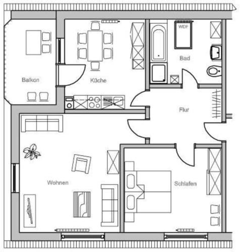Bergblick-FeWo in Hohenstein-Ernstthal