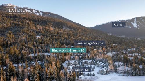 Blackcomb Greens 20 | Stylish Townhome with Parking, Shared Hot tub, Village Shuttle, Views in Whistler, Canada
