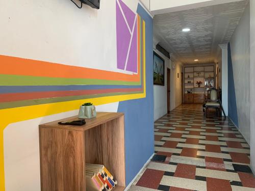 Zajednički dnevni boravak / prostorija s TV-om, Hostal El Naufrago 2 in Manta