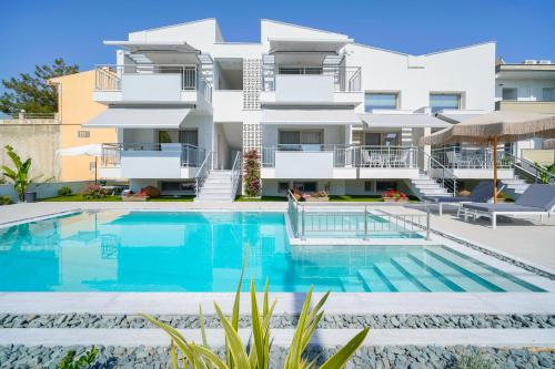 Pemandangan luar, Sourinis Luxury Suites in Thassos