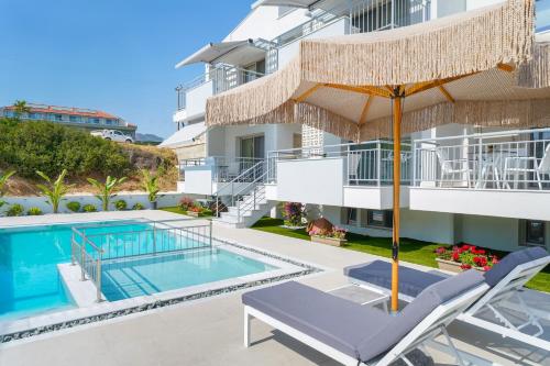 Pemandangan luar, Sourinis Luxury Suites in Thassos