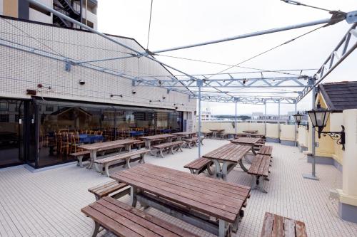 陽台/露台, Miyazaki Mango Hotel in 宮崎