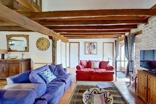 Közös társalgó / TV, Domaine de Montanty in Gramat