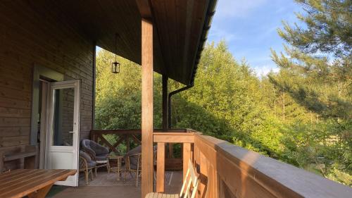 Balkons/terase, Dom na Suwalszczyźnie (Dom na Suwalszczyznie) in Hołny Majera