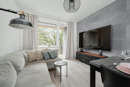Apartament Blisko Rzeki Tuż przy Porcie we Wrocławiu z Parkingiem by Noclegi Renters, Breslau (Foto 6)