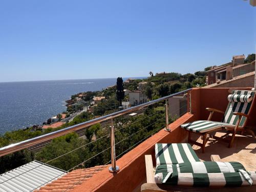 View, Apartment Lucioles - Strandnah mit Balkon und Meerblick by Riviera HomeLife in Antheor