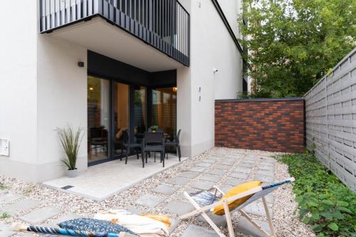 Garden, Lineburg Villa Apartments in Warsaw