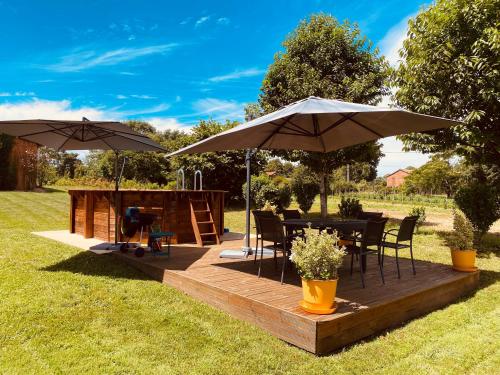3-Star Tourism Rated Holiday 1 Bedroom Home with Aircon and Private Pool - 40 Mins from Bergerac – khách sạn tại Prats-du-Perigord