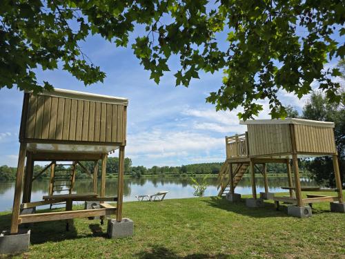景觀, CAMPING LA CLE DE SAONE in 索恩河畔克里什