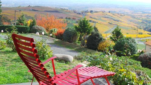 Balkons/terase, Le balcon du fetre (Maria & Jean Louis Chapuy) in Chiroubles