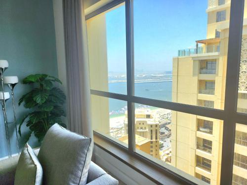 Luxury 2BR Marina and Sea View Apartment JBR, Dubaj (zdjęcie 4)