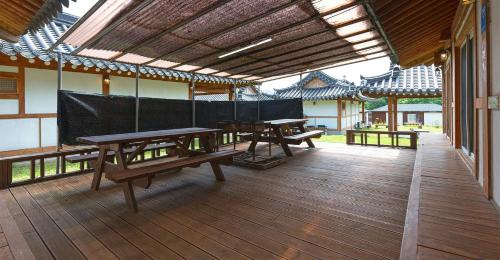 Gyeongju hanok pentown in Angang-eup