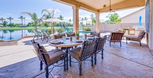 CRESCENT - Stunning Lake View with Pool, BBQ and Sunsets in Sun Lakes