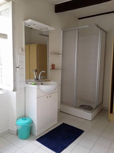 Fürdőszoba, Gîte d'Arcanhac en Aveyron (Gite d'Arcanhac en Aveyron) in La Fouillade