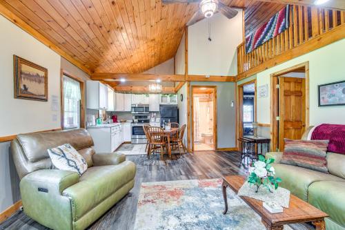 Inviting Peru Cabin with Patio, Grill and River Access in Peru, USA