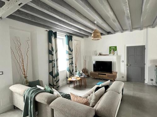 Maison contemporaine avec piscine et jardin, proche de Bourges - FR-1-586-43 gîte à louer Boursac