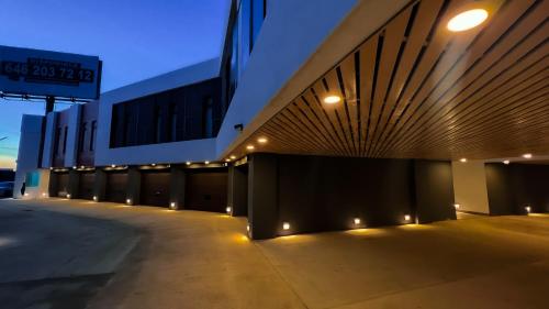 Exterior view, Motel Boutique Qatro in El Sauzal