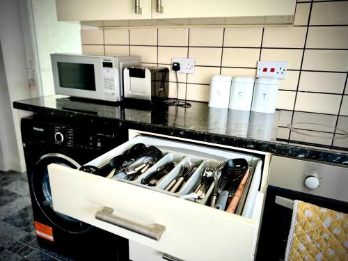 Kitchen, Accessible Bungalow , Crompton Haven, Croxteth Park, Liverpool in Croxteth