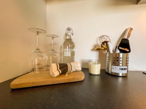 مطبخ, Halmstad Hotel Apartments in هالمستادت