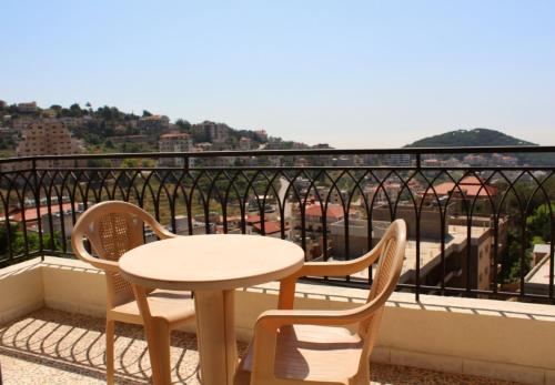 Balcony/terrace, Alpine hotel in Aley