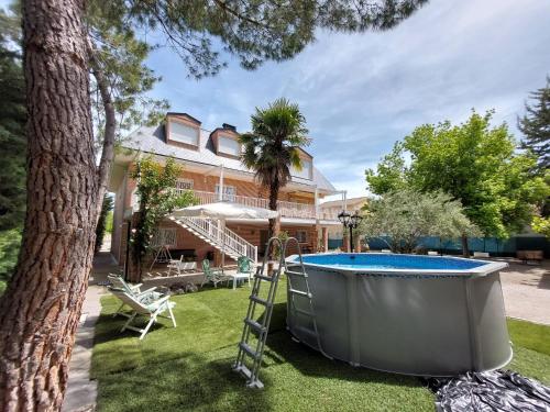 Dārzs, Casa Rural El Raso in Almoguera