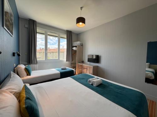 Brit Hotel du Parc Niort Centre-Parking gratuit in 니오르