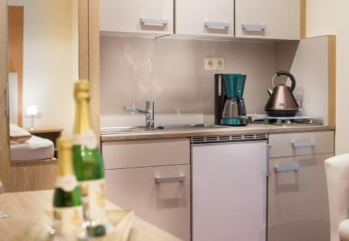 廚房, 卡斯圖夫博斯特酒店 (Hotel Gasthof Zur Post) in 柯尼希施泰因