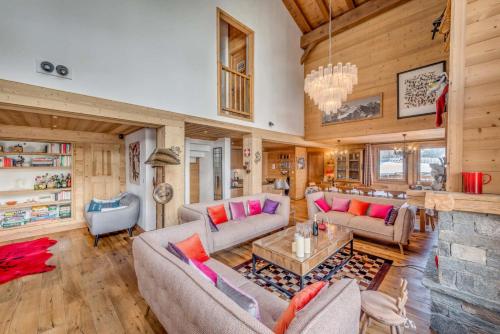 Chalet Zanskar - Chalet 5 - 180m2 - 6 chambres, 6 salles de bain, jacuzzi MAE-3407 in เลเบรวิแยร์