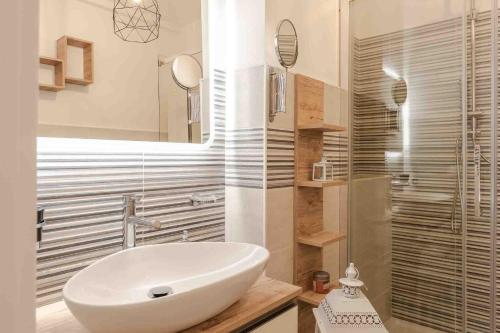 Ванна кімната, Residenza l'Ulivo in Фольяно делла Шьяна