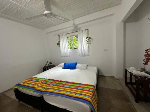 1 double bed