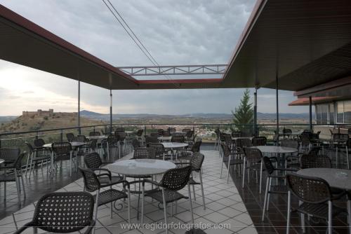 Étterem, Hotel Rural Quinto Cecilio in Medellin