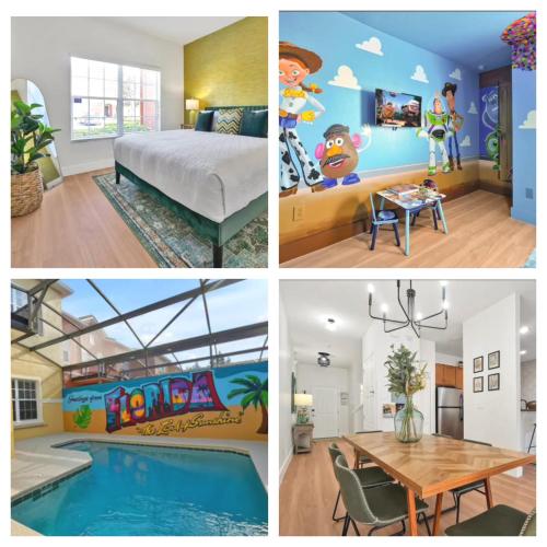 4BR Disney Area Villa - Private Pool - Resort Amenities - Sleeps 10