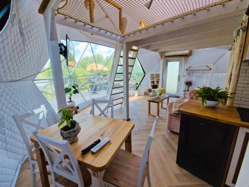 Glamping nad stawem Namiot Boho in Leczna