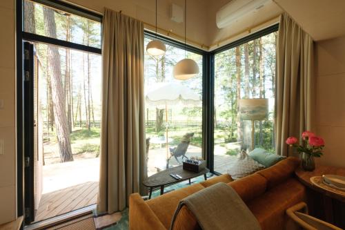 Kilátás, Lahepere Villa mini-villad in Laulasmaa
